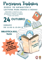 Cartel Fadatea nos Tilos 24 outubro
