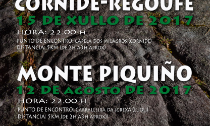 IV Ruta nocturna polos petróglifos teenses