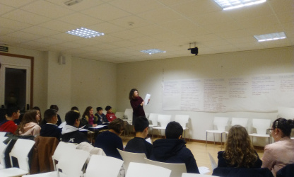 Imaxe da reunión do foro de participación infantil e da adolescencia